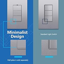 LIDER Minimalist Design Matte Finish Lighted Triple