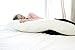 Essence of Bamboo Derived Rayon Body Pillow - Hypoallergenic Down Alternative Premium Fiber Filled Full Body Pregnancy / Maternity Pillows - by Deluxe Home
