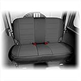 Rugged Ridge 13265.01 Black Custom Neoprene Rear Seat Cover