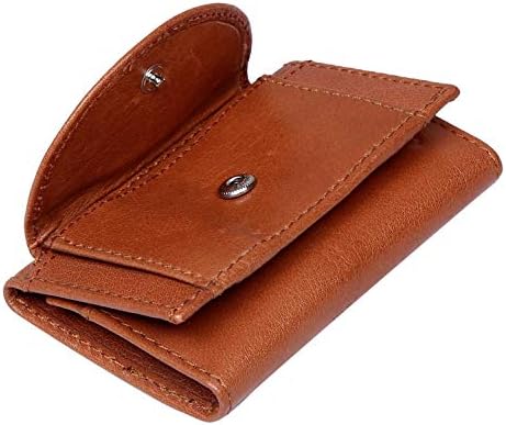 Woman Small Wallet Genuine Leather_858-tan