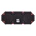 Altec Lansing iMW477 Mini Life Jacket Bluetooth Speaker Waterproof Wireless Bluetooth Speaker, Hands-Free Extended Battery Outdoor Speaker, Ultra-Portable 10ft Range, Red/Black