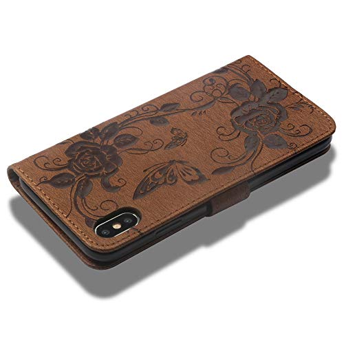 image for Funyye Shiny Sparkle Case for iPhone Xs Max,Stylish 3D Diamond Butterf