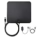 Happycamping 50 Miles Amplifier Digital Indoor TV Antenna with 16 Feet Coaxial Cable