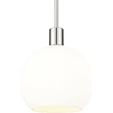 Z-Lite 7500P10-PN Margo Pendant, 1-Light 100 Watts, Polished Nickel