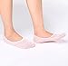 Ueither Women's Non Slip No Show Low Cut Liner Cotton Socks 5 Packs(Shoe:6.5-8.5),C1 (5 Packs)