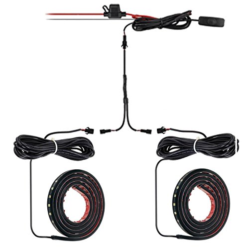 Pulusi Truck Bed Lights 60 Inches Strip Lighting Kit Super Bright 5050 SMD for Cargo Pickup Jeep RV SUV - Thumbnail 2