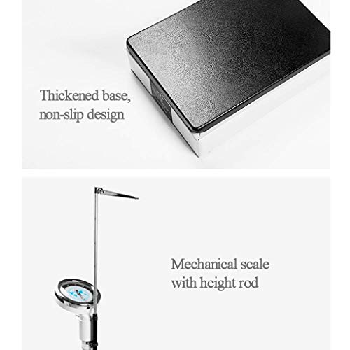 Mechanical Scale, Height Weight Physician Scales, Easy to Read Large