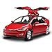 Diecast Model Cars Toy Cars Alloy Pull Back Toy Car with Sound and Light Toy Kids Toys 1/32 Scale (Red)