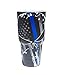 Txdeals4u 30 oz Stainless Steel Vacuum Insulated Tumbler with Lid - Double Wall Travel Mug Water Coffee Cup for Ice Drink & Hot Beverage, Skull w/Keychain (Thin Blue Line)