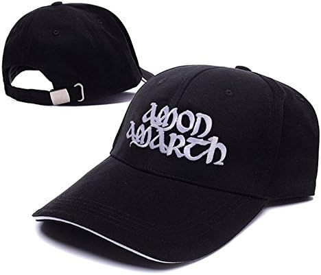 KISSUU Amon Amarth Band Logo Adjustable Baseball Caps Unisex Snapback Embroidery Hats