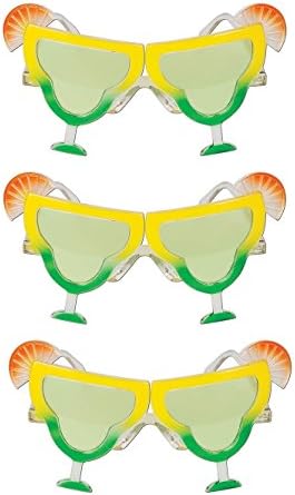 Beistle Margarita Fanci-Frames Costume Glasses (Pack of 3)