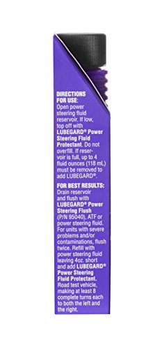 Lubegard 20404 Universal Power Steering Fluid Protectant, 4 fl. oz