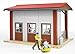 Bruder bworld Cow Barn with Cow and Figure