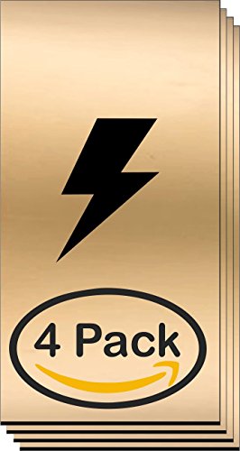 Brushed gold/black 1/16" engravers laser supplies premium ma…