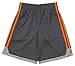 adidas Big Boys' Key Item Short, Granite/Unity Orange, Medium/10-12