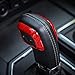 Voodonala Red Gear Shifter Head Deacorative Trim for Ford F150 2015 2016 2017