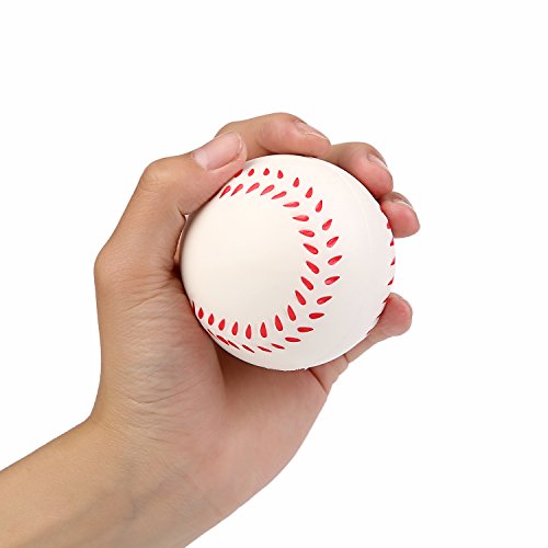 Vigeiya Squishies Jumbo Baseball Squishy Slow Rising Toys for Kids Adults Prime Kawaii Cheap Decorations Scented Soft Stress Reliever