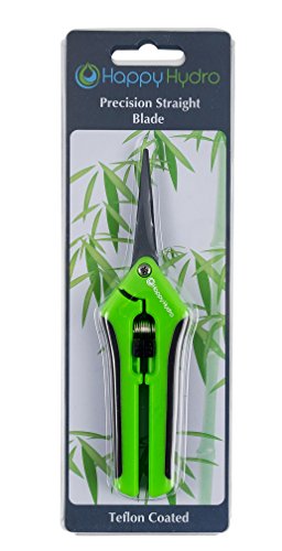 Happy Hydro 2 Pack Straight Tip Trimming Scissors with Spring-Loaded Comfort Grip Handles and Premium Non-Stick Blades - Thumbnail 6