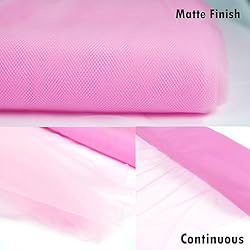 Craft And Party, Light Pink Fabric Tulle Roll 54