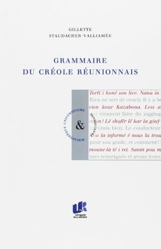 Grammaire du créole réunionnais