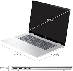 HP Envy x360 2-in-1 16 2024 Laptop 16" WUXGA IPS