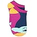 Trolls Girls Teen Womens 6 pack Socks (6-8 (Shoe: 10.5-4), Trolls Neon)