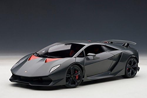 LAMBORGHINI SESTO ELEMENTO (CARBON GREY) in 1:18 Scale AUTOart 74671