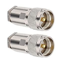 PL-259 Connectors Male UHF Type Attach Adapter End