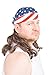 The Freebird Mullet Wig Skull Cap Brown One Size primary