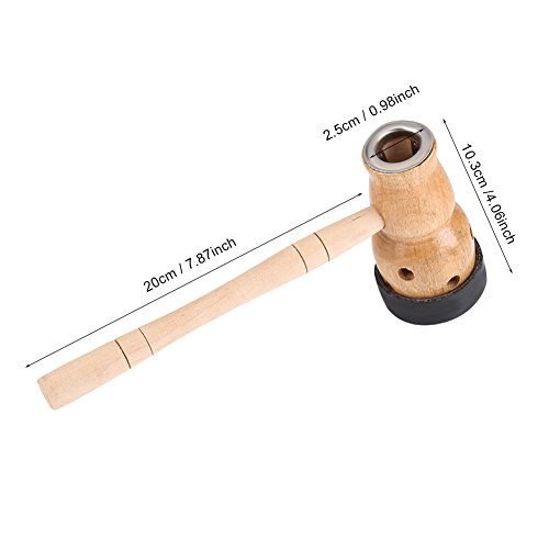 Moxibustion Stick Burner Holder, Portable Healing Box, Wooden Gourd Device Massage Burner Roll Healing Tool