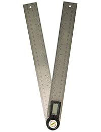 taytools 300 mm 12" 2 en 1 Digital Protractor Goniometer Digital Digital Angle Finder regla con cuchillas de acero inoxidable 114110