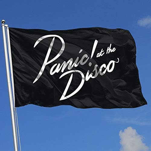 Wanghaojiemimi Panic at The Disco 3x5 Foot Home Garden Decor Flag