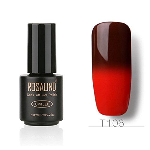 Color Changing Gel Nail Polish XUANOU Nail Art Nail Gel Polish UV LED Gel Polish 7ML (06#)
