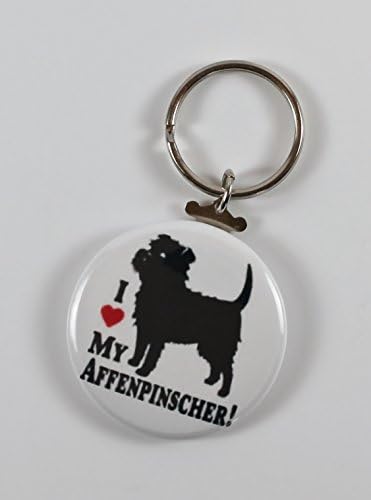 I Love My Affenpinscher! Zipper Pull/Key Chain