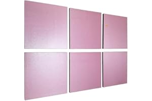 GENERIC Owens Corning Pink Foam Insulation Board 1/2" Thick (24 Pieces-1sqft Each) Foamular Boards for Craft or Home Improvements Projects Such As Window, Wall, Ceiling Coverings. Packed by Eagle Electronics