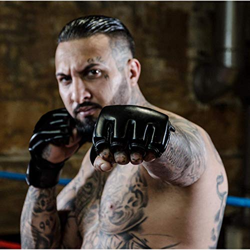 Guantes-Martial-de-MMA-con-Acolchado-Ideal-Guantes-de-Boxeo-para-una-Alta-Estabilidad-de-la-muneca-Guantes-de-Pelea-de-Larga-Durabilidad-para-Artes-Marciales-Boxeo-Sparring