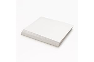 Heart Lake Newsprint Paper Sheets 18 x 24 Inch - Blank White Newsprint Drawing Paper 50 Sheet Pack for Art Classes, Sketching
