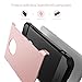 iPhone 7 Plus Case Shockproof Anti-Scratch Protective Heavy Duty Dual layer Rugged Cover Non-slip Grip Case for iPhone 7 Plus-Matte (Rose Gold)
