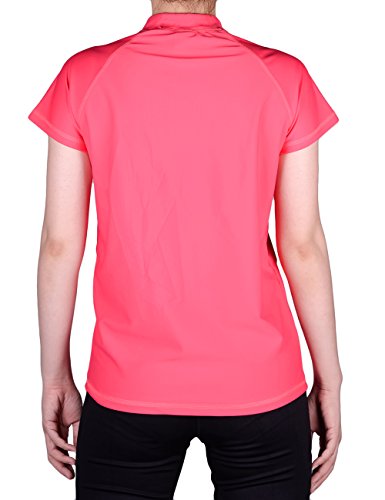 HugeSports-Womens-UV-Sun-Skin-Protection-UPF50-Short-Sleeves-Rash-Guard-Orange-Small-4-Colors HugeSports-Womens-UV-Sun-Skin-Protection-UPF50-Short-Sleeves-Rash-Guard-Orange-Small-4-Colors