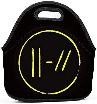 Twenty-Cool-One-Pilots 3D Print Lunch Bag Unisex Kids Zipper Food Container Picnic Bag Adults Portable HandbagTourist Lunchbox