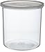 Carlisle 030207 Solid Color Commercial Round Storage with Lid, 2.7 Quart Capacity, Clear