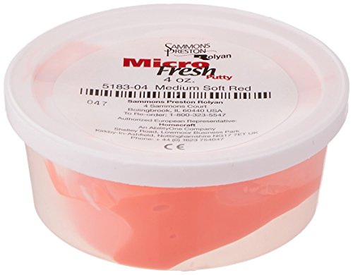 Patterson Medical Micro-Fresh Therapy Putty Medium Soft Red 113g 518304
