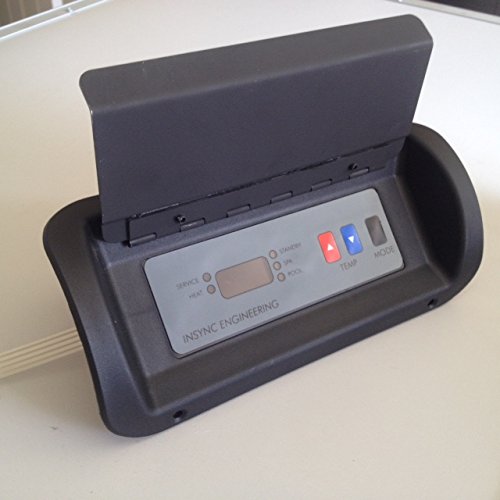 INSYNC ENGINEERING Replacement for H Series FD Hayward Pool Heater Keypad Bezel Assemblies FDXLBKP1930 FDXLBKP1931 FD Cal with New KEYPAD & Protective All-Aluminum Metal Cover