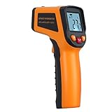 Proster Infrared Kitchen Thermometer Gun Digital Laser Thermometer Non-Contact Cooking IR Temperature Thermometer Gun Instant-read Range -58℉~752℉ / -50℃ ~ 400℃ for Kitchen Cooking