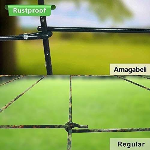 Amagabeli Decorative Garden Fence 32inx20ft Rustproof