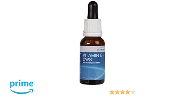 Pharmax Vitamin B12 Cws Supports Overall Health Red Blood Cell Formation And Metabolism 05 Fl Oz 15 Ml