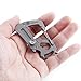 Tacray GK1602 Titanium EDC Keychain - 12 Tools in 1 - Bottle Opener, Wrench, Screw Driver, Key Clip, etc. - Universal Everyday Carry Pocket and Backpack Tool
