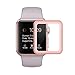SUPTMAX [Specially for Series 1] Screen Protector for Apple Watch [Full Coverage] [Scratch Free] Apple Watch 38mm Series 1 Face Cover (38mm Rose Gold)