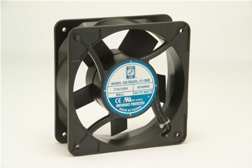 Orion Fans OA180APL-11-1TB Fans & Blowers Fan 180x65 115VAC Ball Term 400cfm