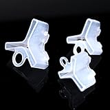 Wild.life 150pcs/ Lot 3 Sizes Fishing Treble Hooks Protector Safety Holder Cover Bonnets Caps